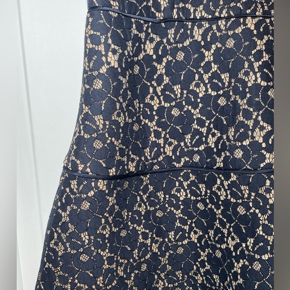 Keepsake The Label Navy Lace Dress Large NWT Nordstrom Fit & Flare Prom Formal - Picture 2 of 10